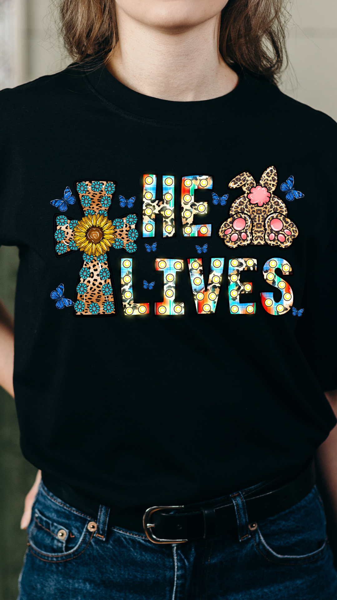 He Lives Christian T-Shirt