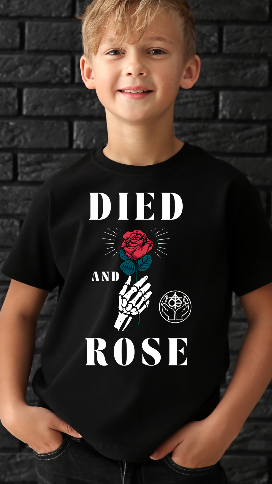 Died and Rose AceinChrist T-Shirt