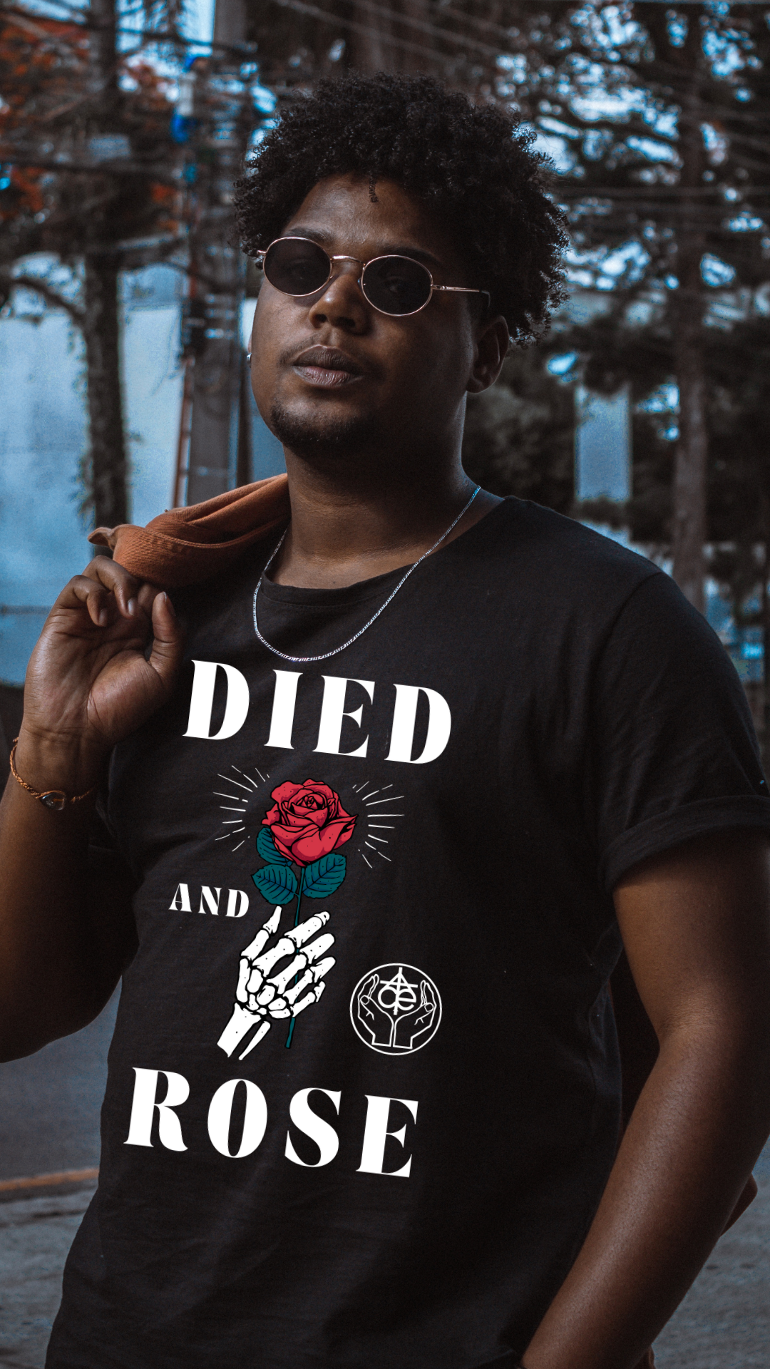 Died and Rose AceinChrist T-Shirt
