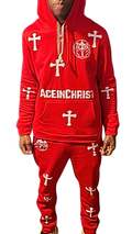 Red AceinChrist Sweatsuit (Adult)