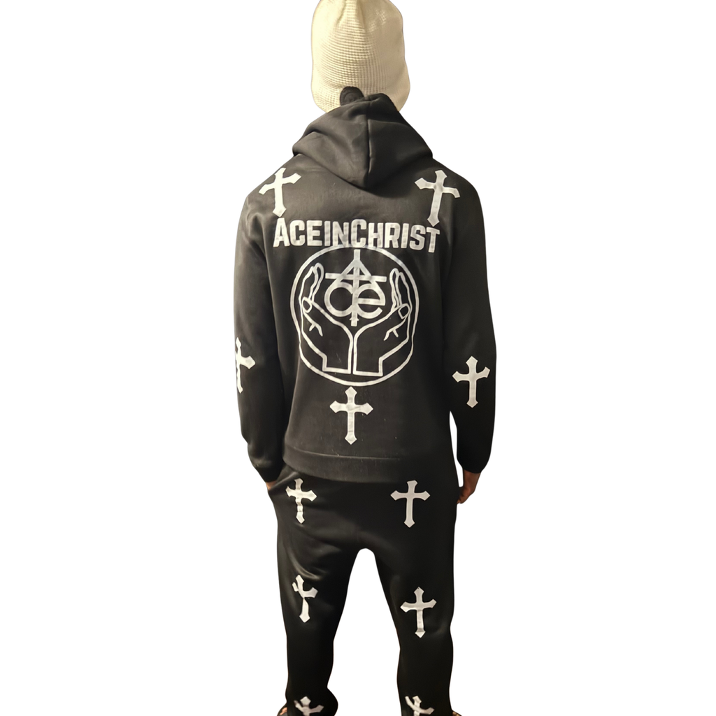 Black AceinChrist Sweatsuit (Adult)