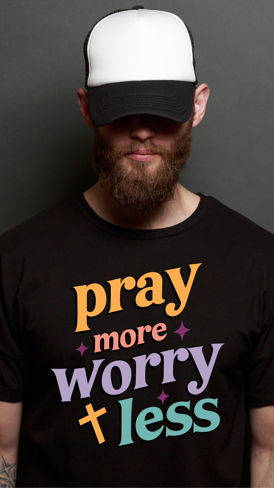 Pray More Worry Less T-Shirt