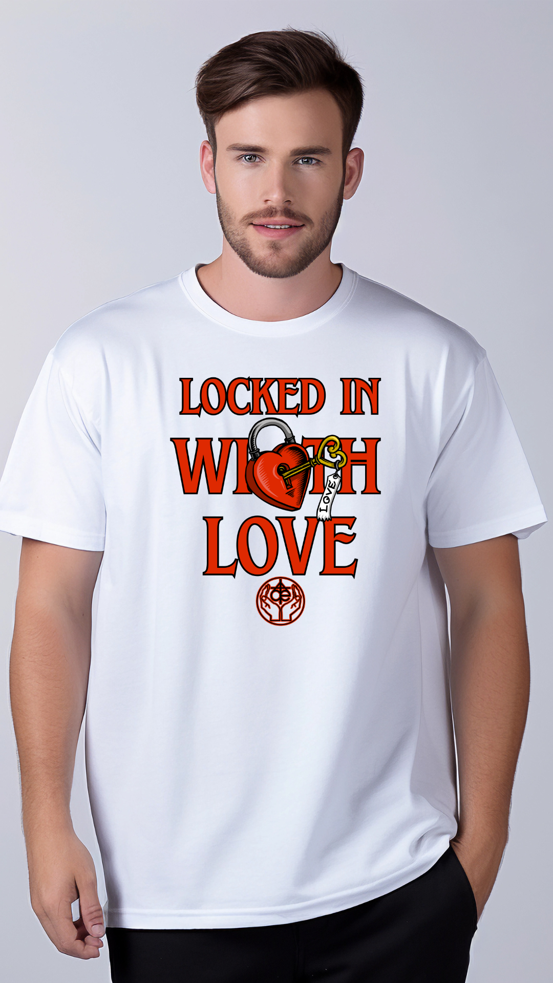 Locked in With LOVE AceinChrist T-Shirt