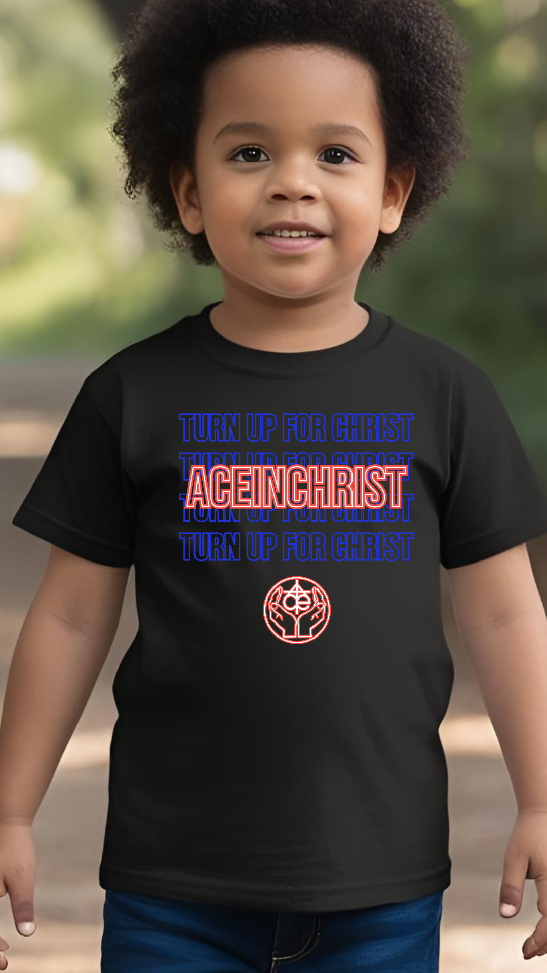 Turn Up For Christ AceinChrist T-Shirt