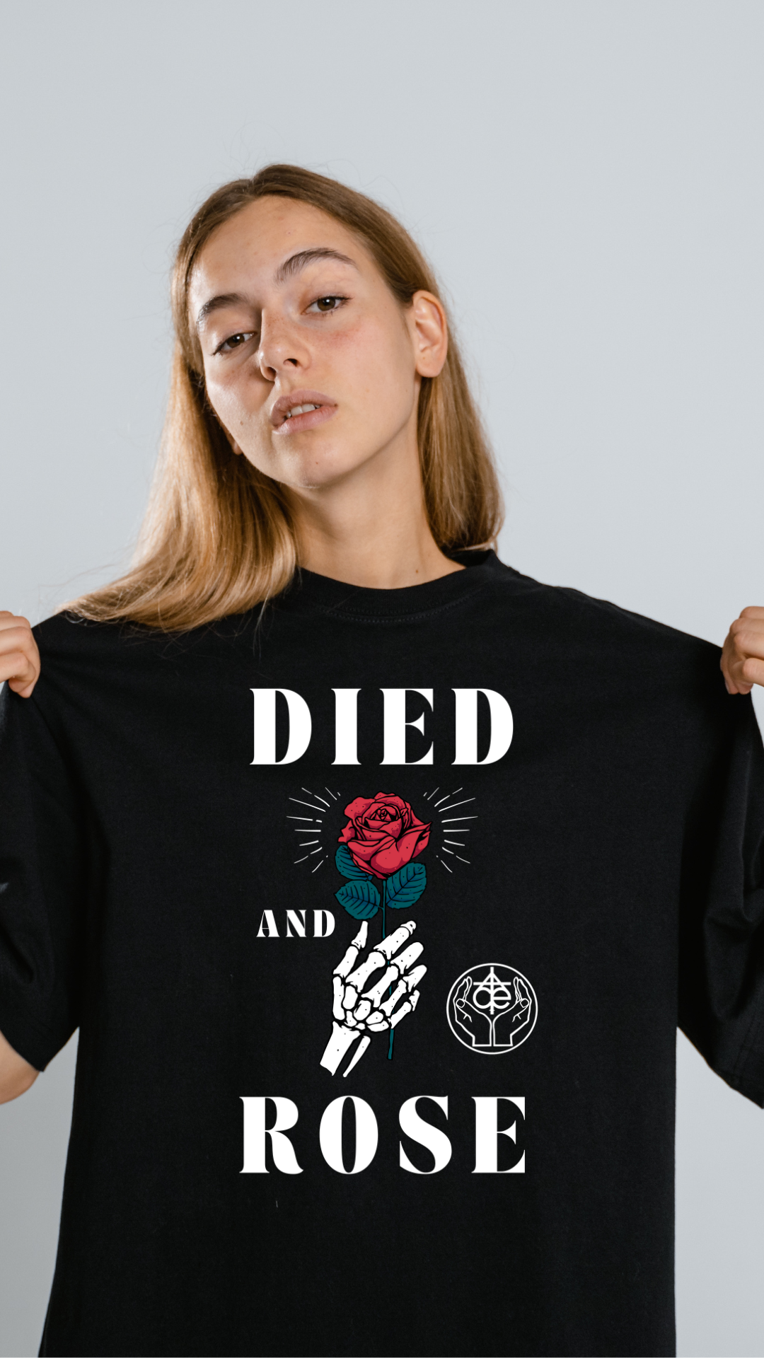 Died and Rose AceinChrist T-Shirt