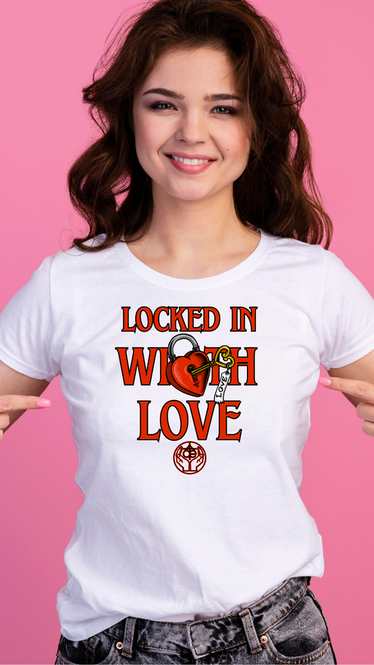 Locked in With LOVE AceinChrist T-Shirt
